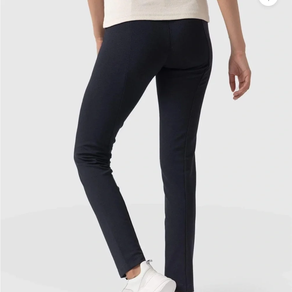 NWT Saint & Sophia Ponte Legging -Navy  soft stretch size 6 - Picture 3 of 13